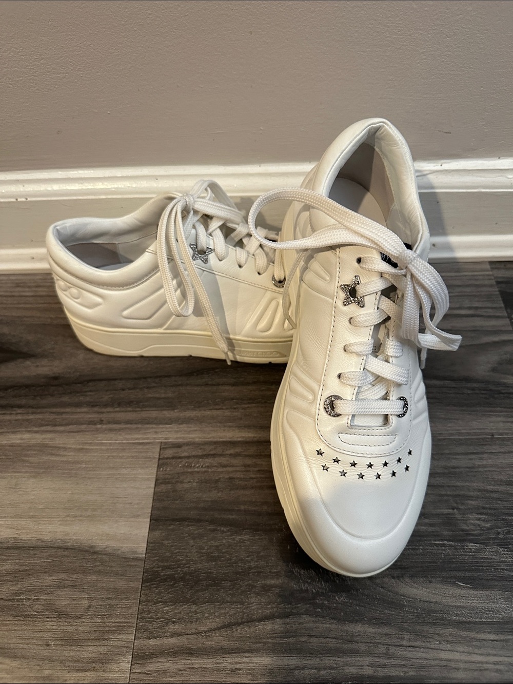 Jimmy Choo Star Accent Sneakers